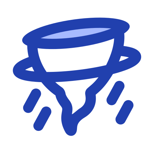 竜巻 Generic Blue icon