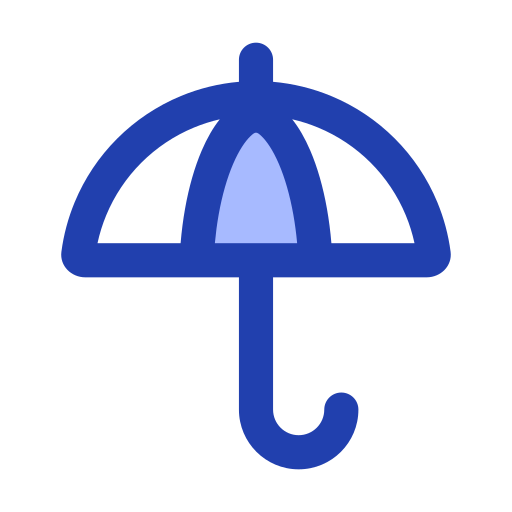 傘 Generic Blue icon