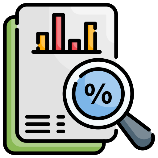 Search analysis Generic Outline Color icon
