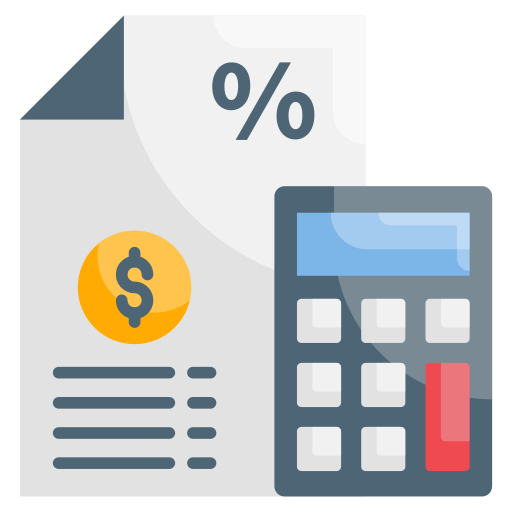 税金の計算 Generic Flat icon