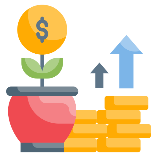 お金の増加 Generic Flat icon