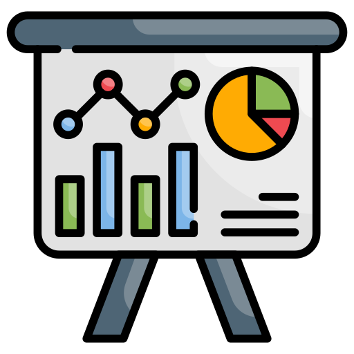 Business graphic Generic Outline Color icon