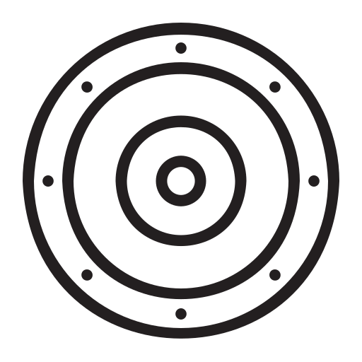 scudo Generic Detailed Outline icona
