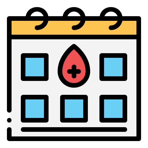 wereld bloeddonor dag Generic Outline Color icoon