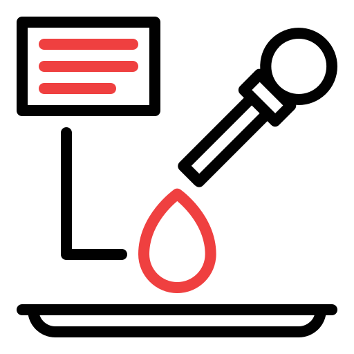 Blood analysis Generic Outline Color icon
