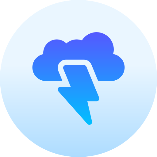 Storm Basic Gradient Circular icon