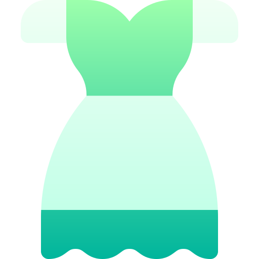 Dress Basic Gradient Gradient icon
