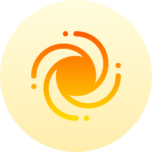 milchstraße Basic Gradient Circular icon