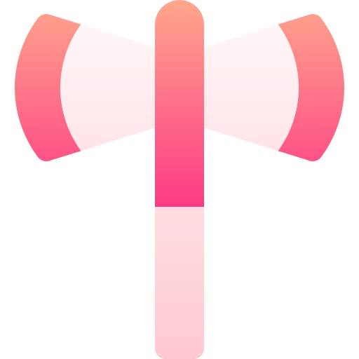 도끼 Basic Gradient Gradient icon