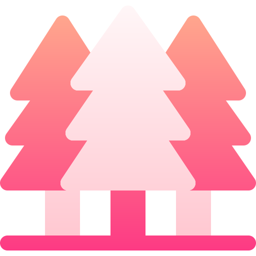 숲 Basic Gradient Gradient icon
