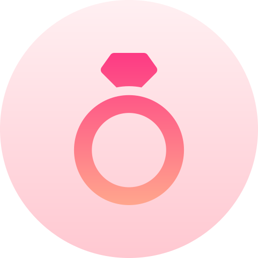 指輪 Basic Gradient Circular icon