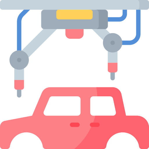 automobilbau Special Flat icon