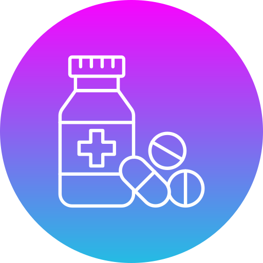 薬 Generic Flat Gradient icon