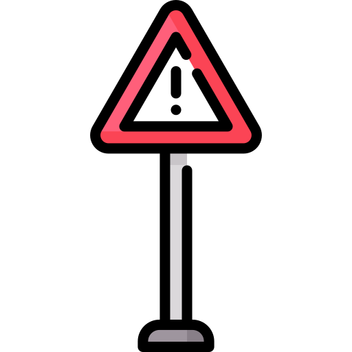 Дорожный знак Special Lineal color иконка