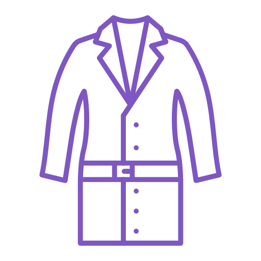 długi płaszcz Generic Simple Colors ikona