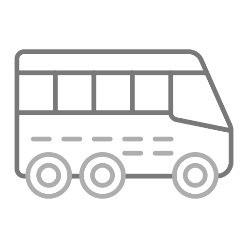 bus Generic Grey Icône