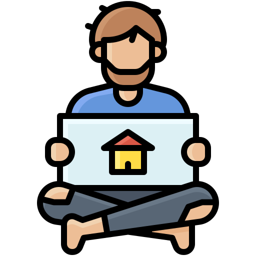 Homeless Generic Outline Color icon