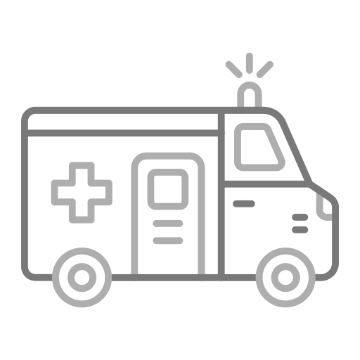 Ambulance Generic Grey icon
