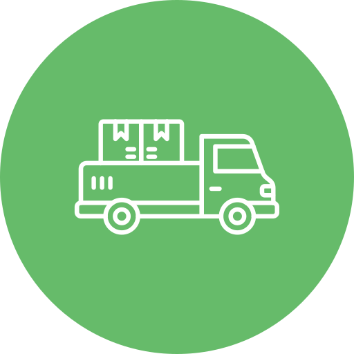 pick-up vrachtwagen Generic Flat icoon