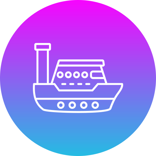 barco Generic Flat Gradient icono