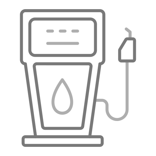bomba de gasolina Generic Grey icono