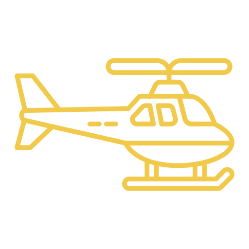 helicóptero Generic Simple Colors Ícone