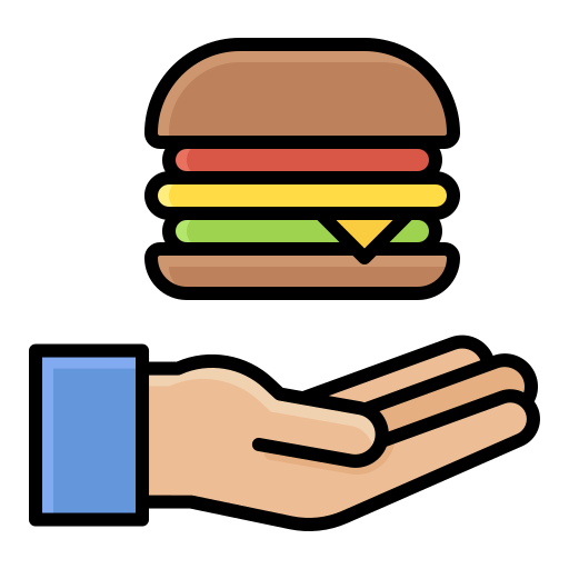 darowizna żywności Generic Outline Color ikona