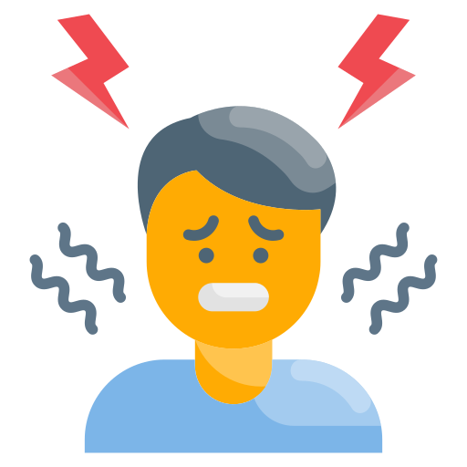 Stressed person Generic Flat icon