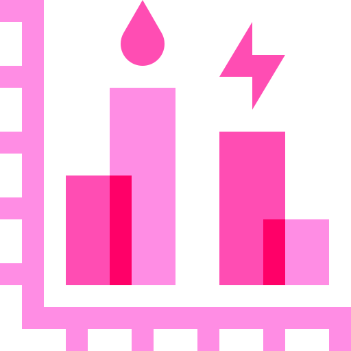 balkendiagramm Basic Sheer Flat icon