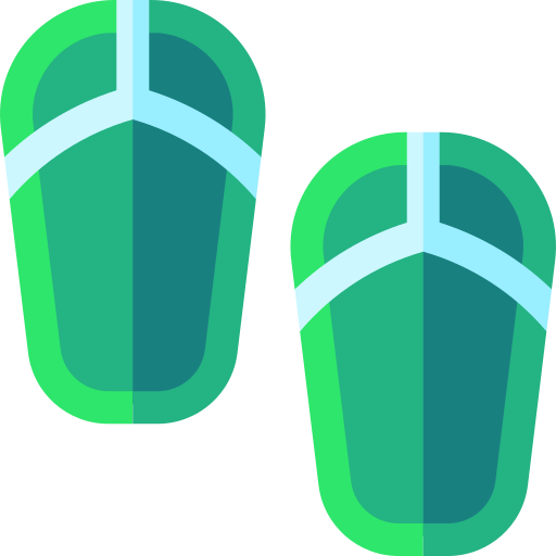 슬리퍼 Basic Rounded Flat icon