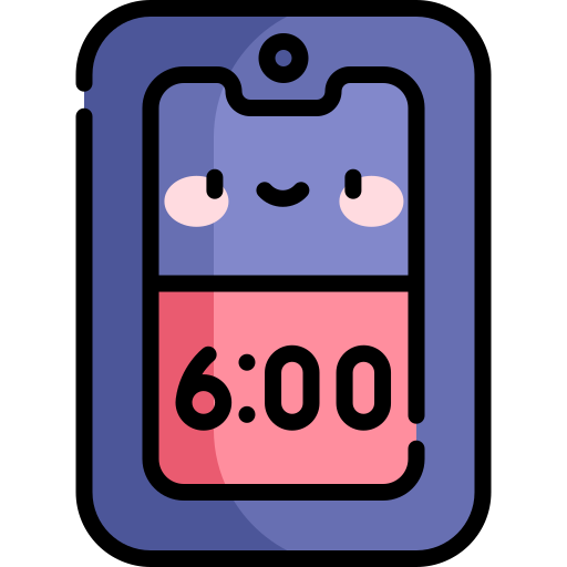 Alarm Kawaii Lineal color icon