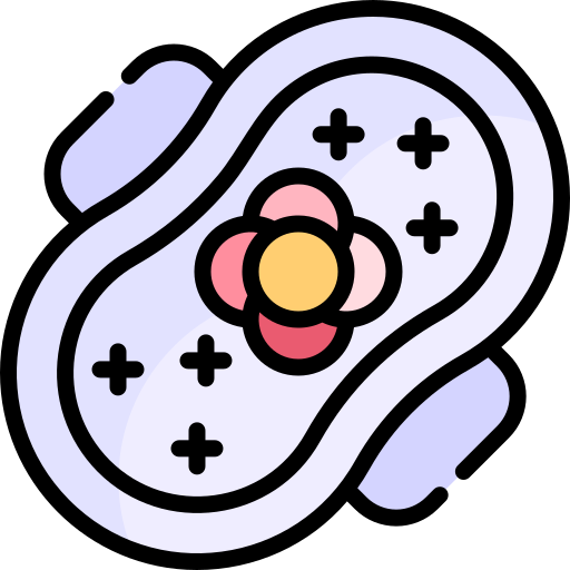 Гигиеническая прокладка Kawaii Lineal color иконка