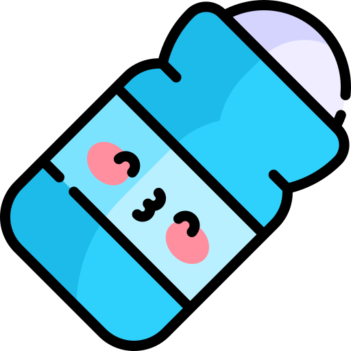 dezodorant Kawaii Lineal color ikona