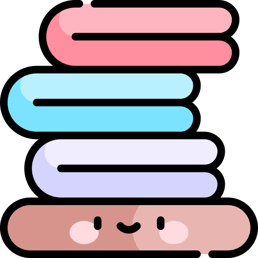 Towels Kawaii Lineal color icon