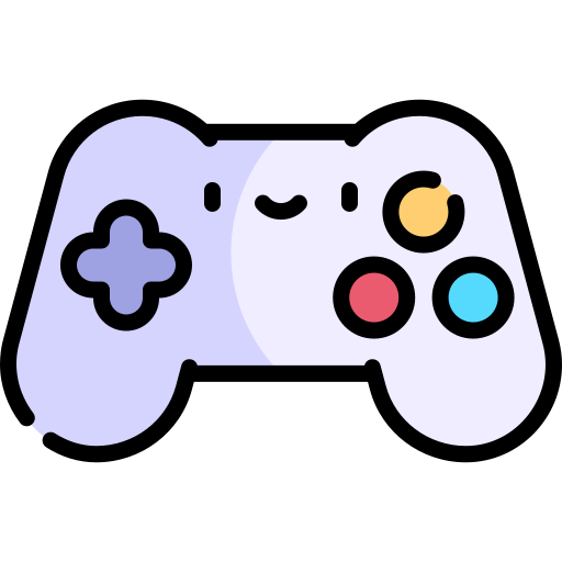 Game controller Kawaii Lineal color icon
