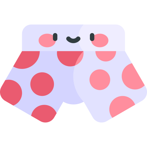 Underwear Kawaii Flat icon