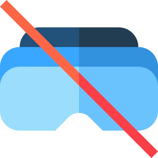 No diving Basic Straight Flat icon