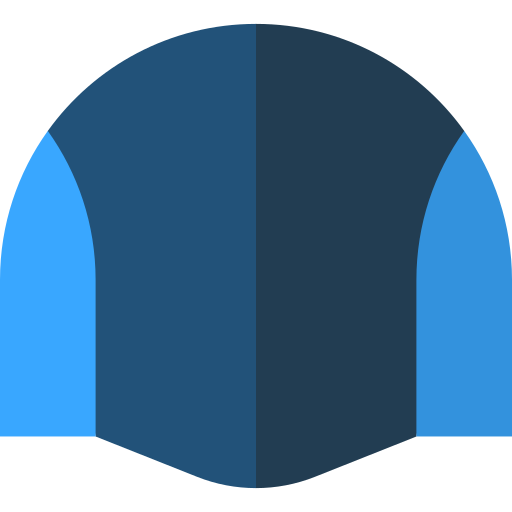 水泳帽 Basic Straight Flat icon