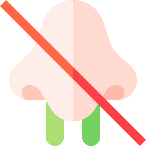 Blowing nose Basic Straight Flat icon