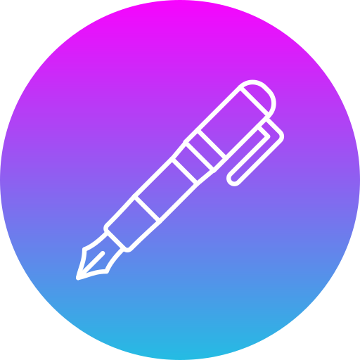 Fountain pen Generic Flat Gradient icon