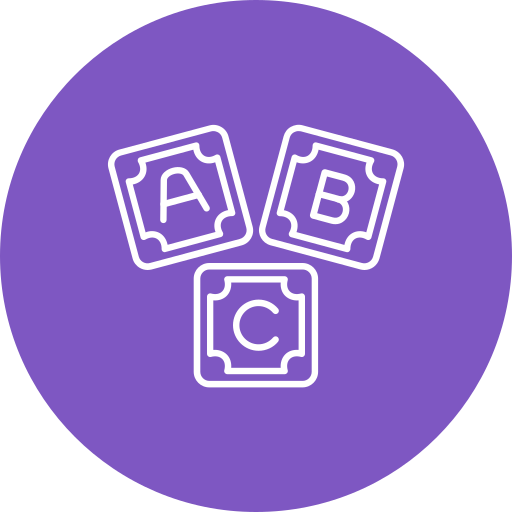 abcブロック Generic Flat icon