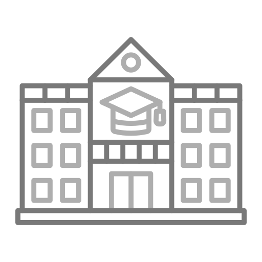 universiteit Generic Grey icoon