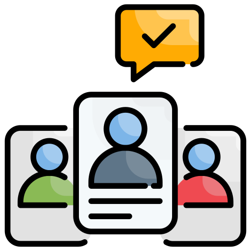 Recruitment Generic Outline Color icon