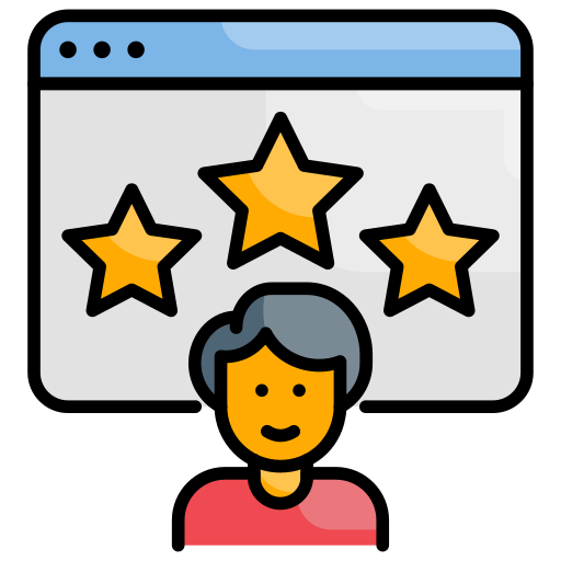 Customer review Generic Outline Color icon
