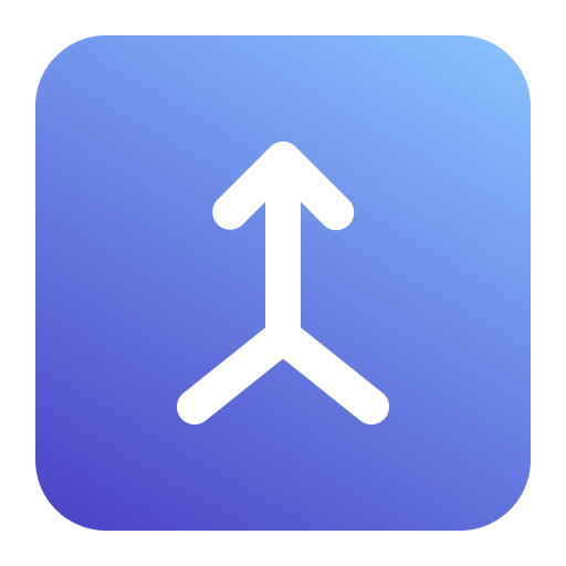 일방 통행 Generic Blue icon