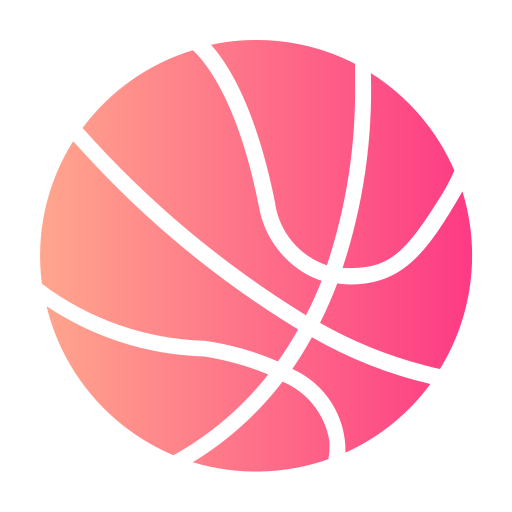 basket bal Generic Flat Gradient icoon