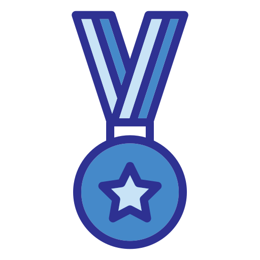 Medal Generic Blue icon