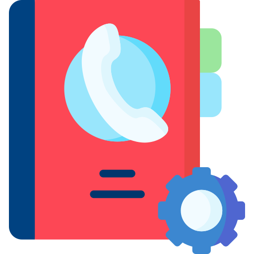 Contact Special Flat icon