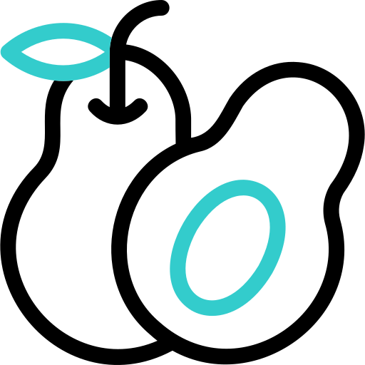아보카도 Basic Accent Outline icon