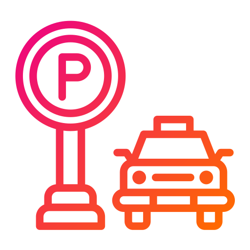 parkeren Generic Gradient icoon